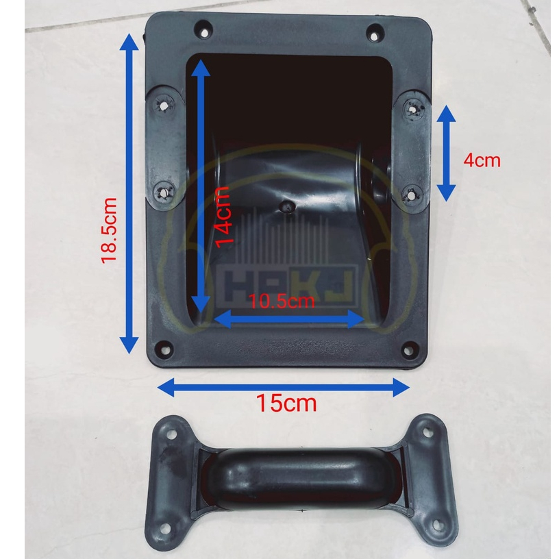 HANDLE PEGANGAN BOX SPEAKER PLASTIK handel box speaker plastik ( Set )