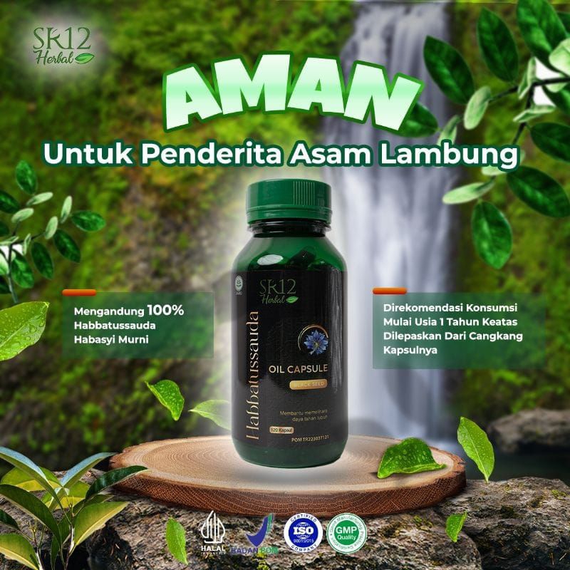 SR12 Habbatussauda Habbasy Oil Minyak Jinten Hitam Premium Grade A