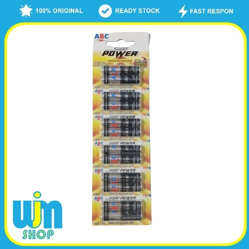 Baterai ABC AAA Super Power - Renceng A3