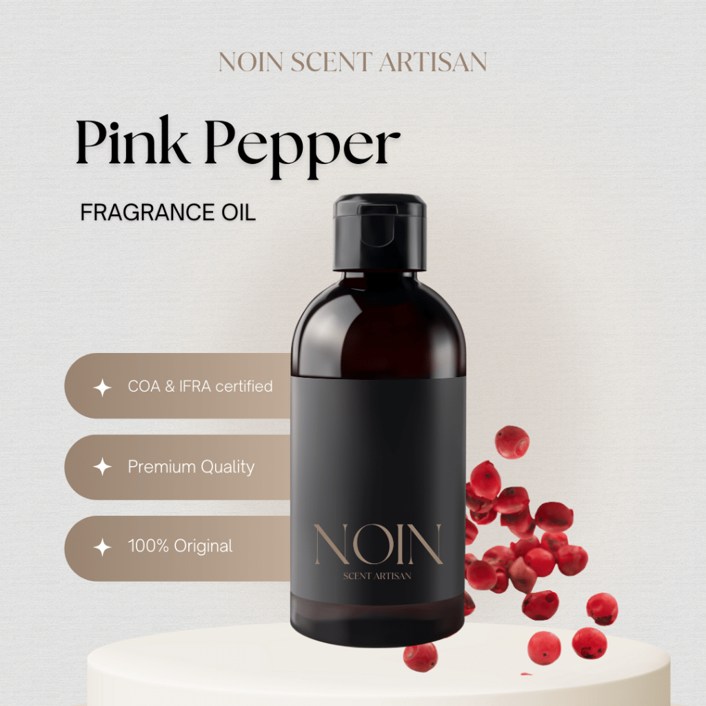 (50 GR & 100 GR) PINK PEPPER FRAGRANCE OIL - NOIN SCENT ARTISAN