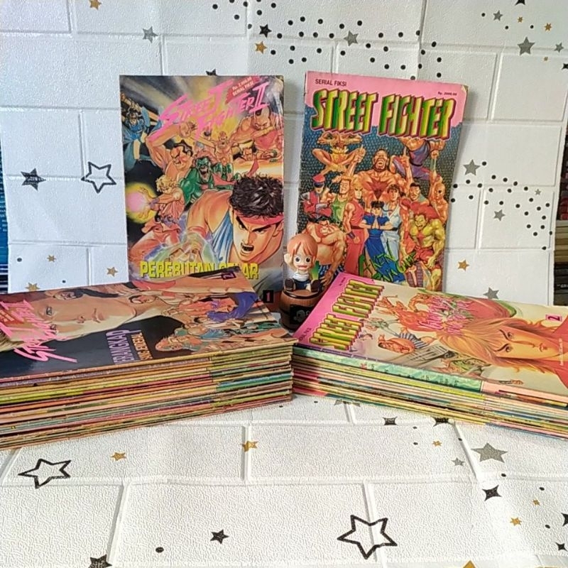 Komik Street Fighter 1-18 & Street Fighter II 1-24