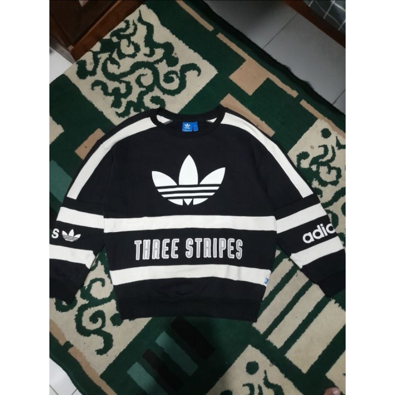 Crewneck Adidas 3foil Stripe
