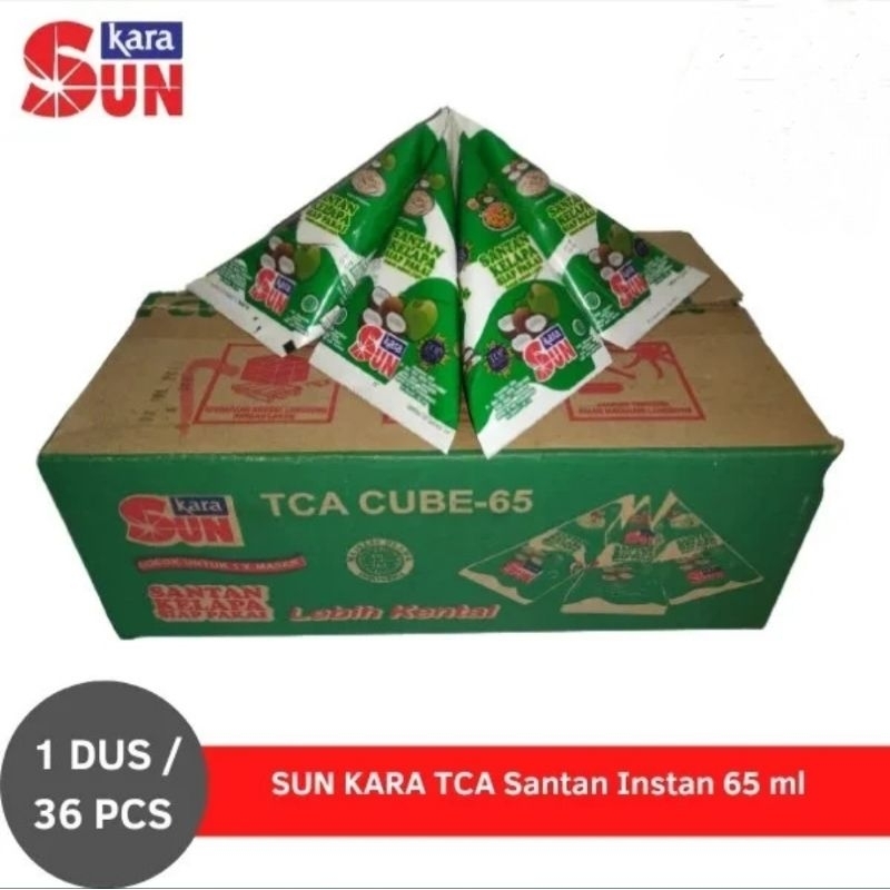 

Sun Kara Santan Instan 65ml [1 dus isi 36 pcs]