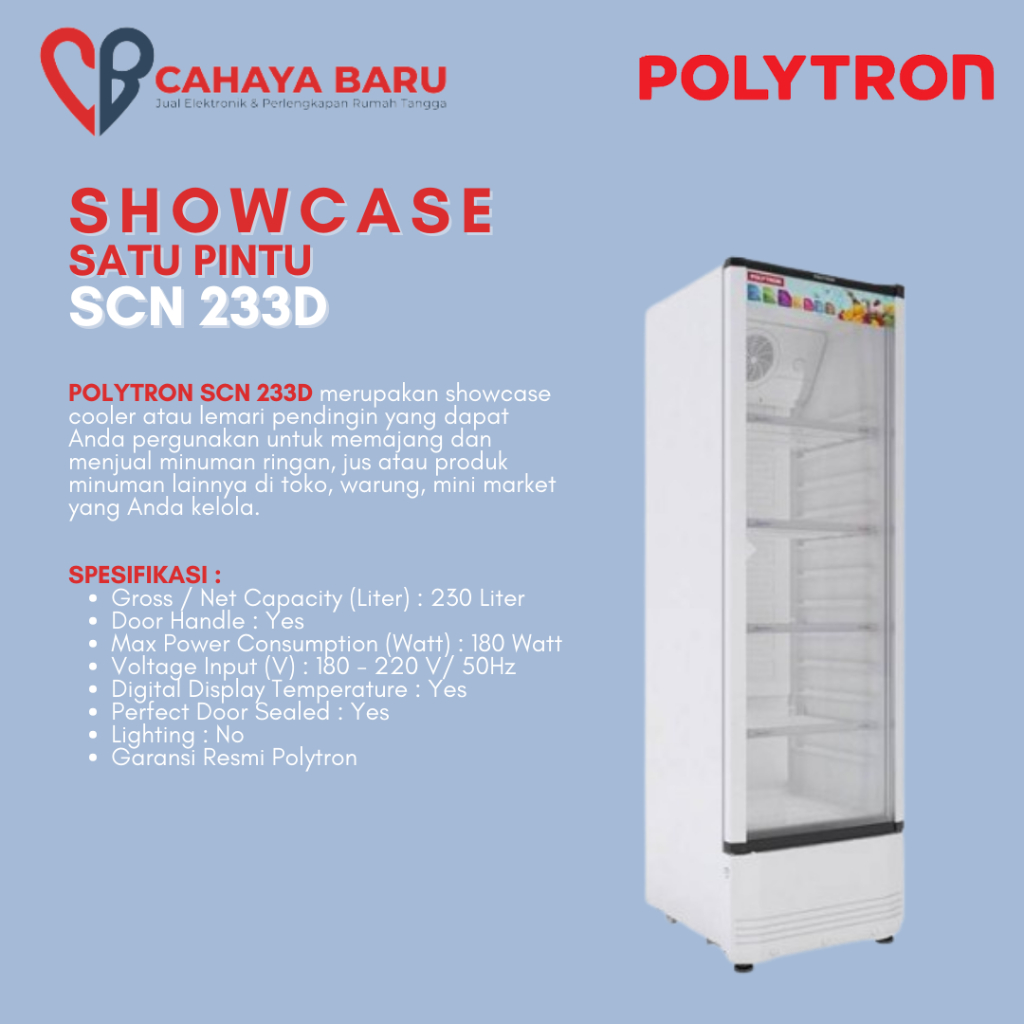 SHOWCASE POLYTRON SCN 233D