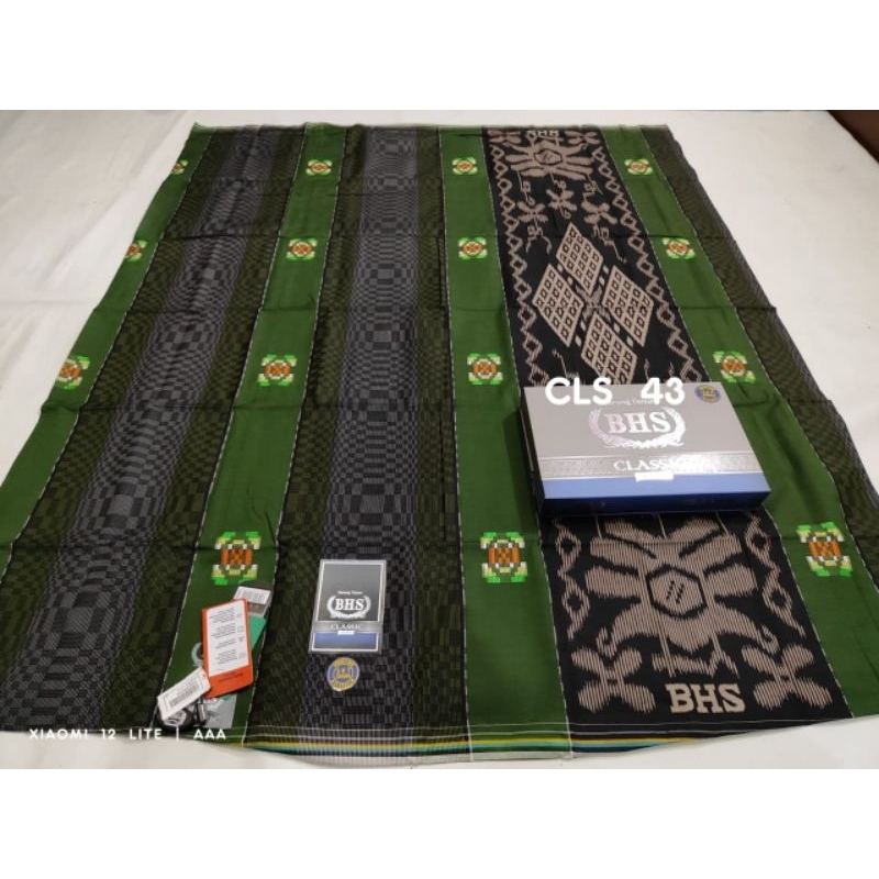SARUNG BHS CLASSIC SONGKET SILVER
