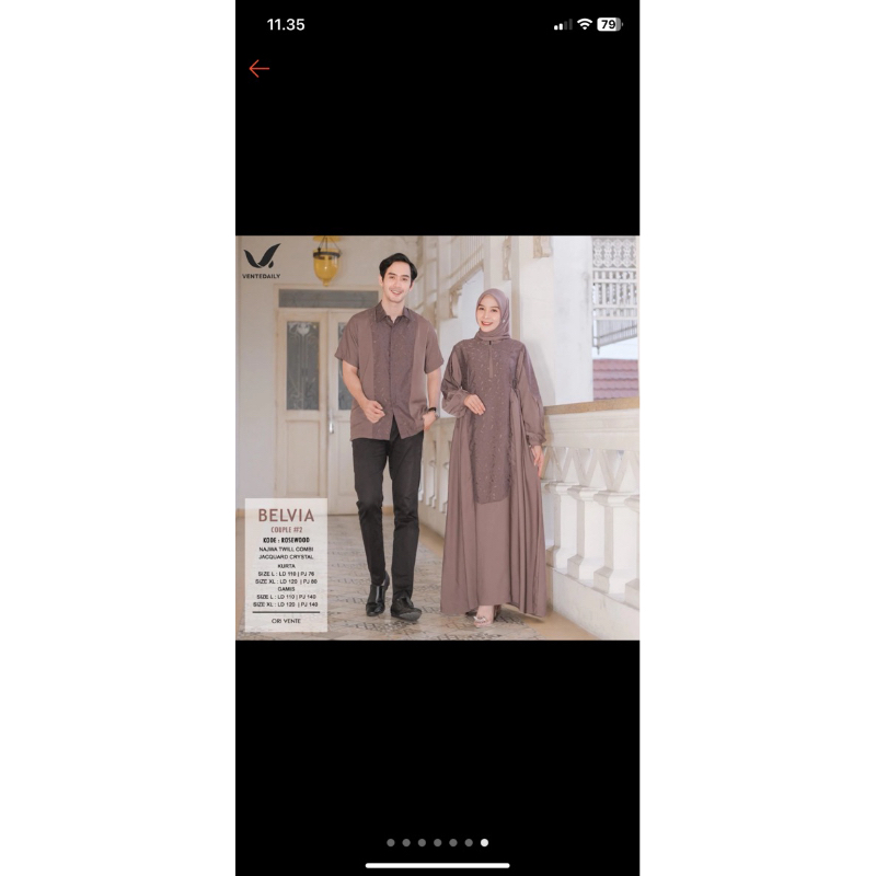 Belvia gamis mom ori vente daily