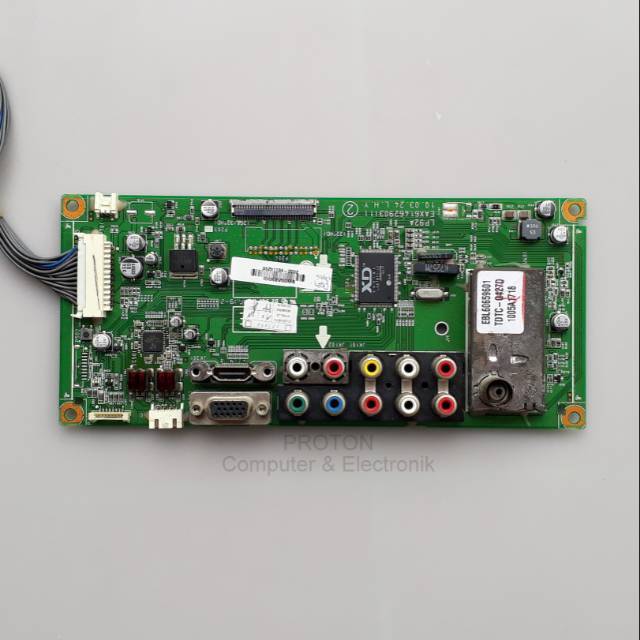 modul mainboard LCD TV LG 26LD310 TA . EAX61462903 LP92A . Mesin Matherboard 32LD310 MB 22LD310