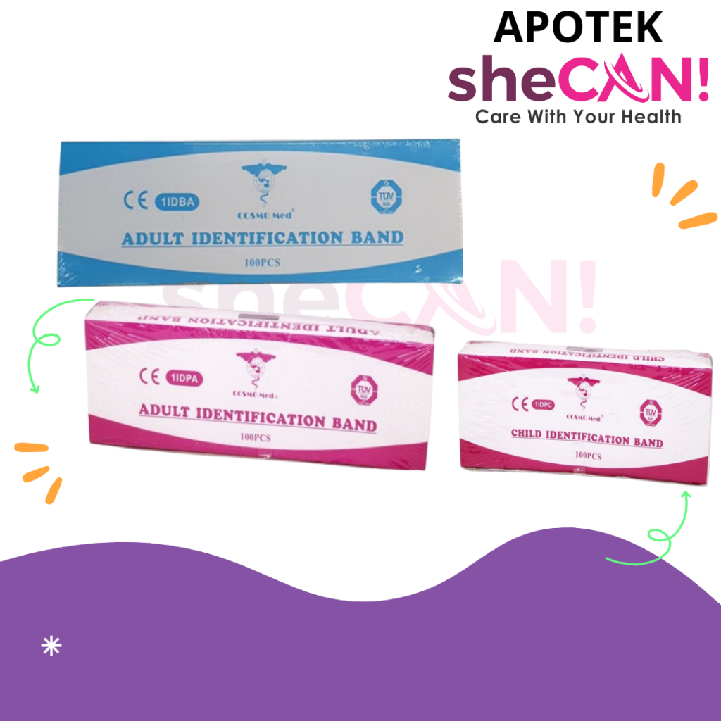 COSMOMED Gelang ID Identitas Pasien ID Band ID Bracelet