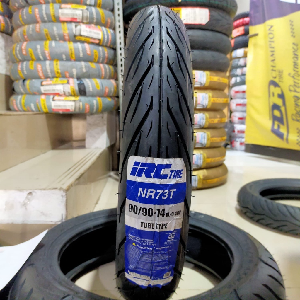 Ban Luar IRC NR73 90/90 Ring 14 Tubetype untuk Motor Beat