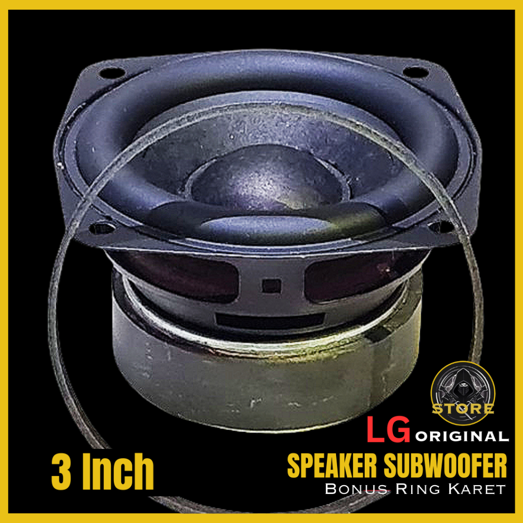 Speaker LG 3 Inch Subwoofer 15 Watt 4 Ohm Original