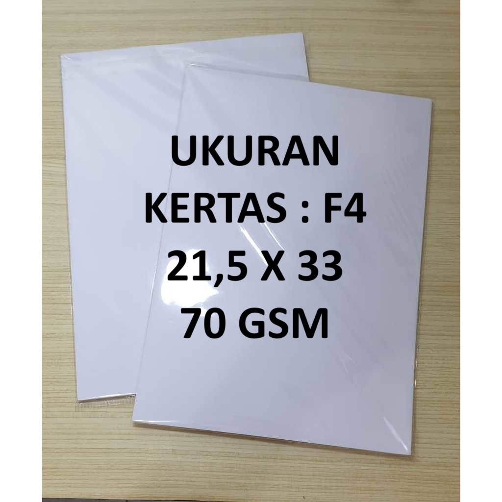 

Kertas print kertas fotocopy paper HVS F4 FOLIO 70 gram 70 gsm 50 lembar