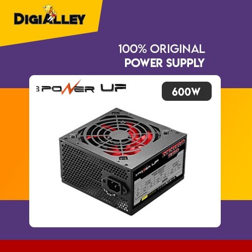 Power Supply Power Up NERRO 600 WATT PSU 600 Watt Psu 600W