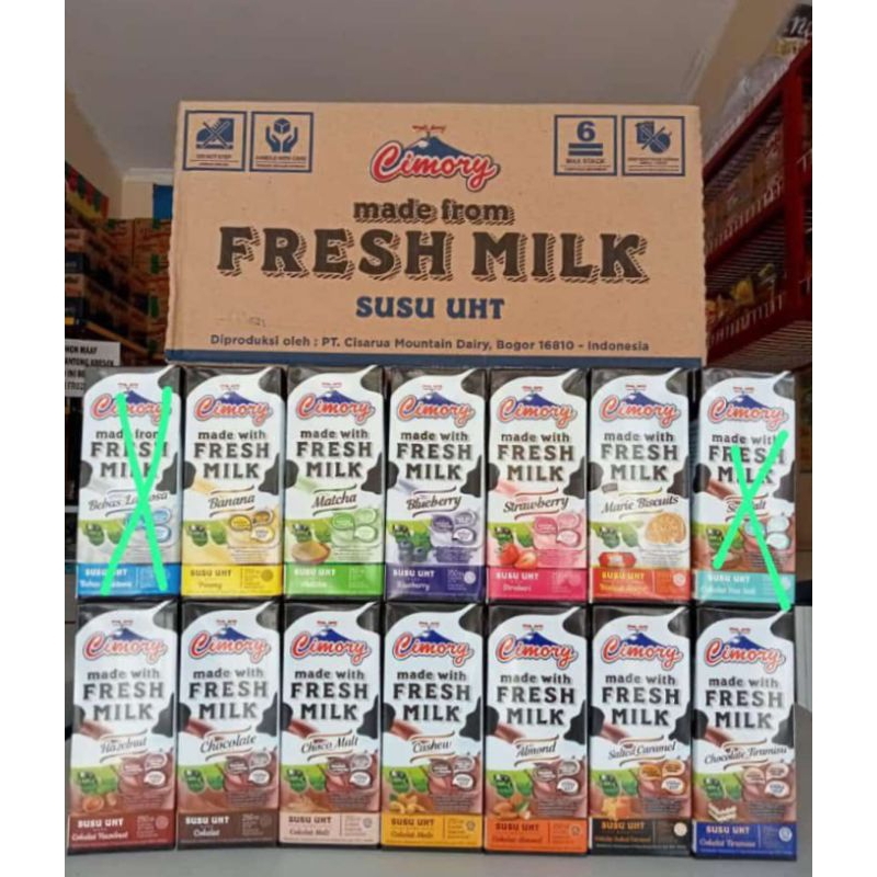 

cimory fresh milk 250 ml