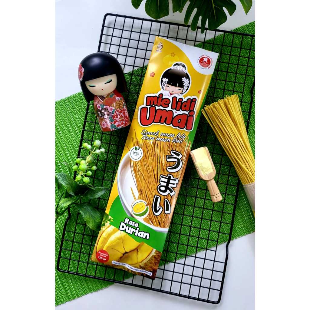 

LIDI UMAI - MIE LIDI UMAI RASA DURIAN 120 gr
