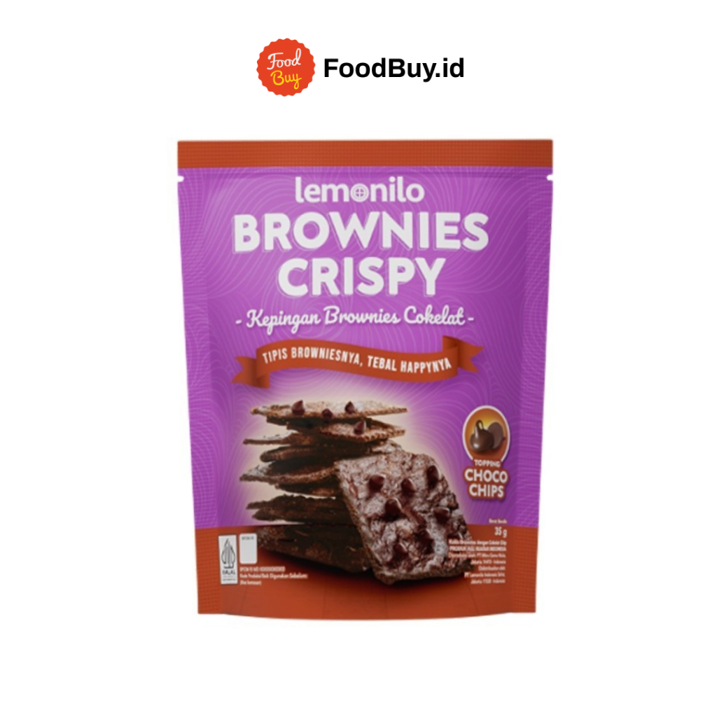 

Lemonilo Brownies Crispy Topping Choco Chips 35gr