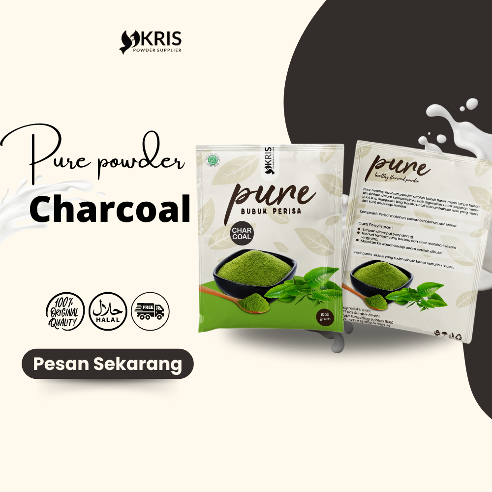 

Bubuk Perisa Makanan Charcoal Pure Flavor Powder 1000gr