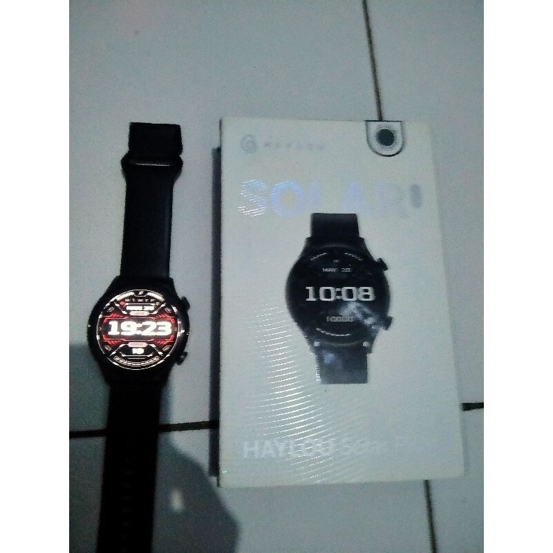 second smartwatch haylou solar plus RT 3