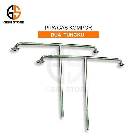 PIPA GAS 2 TUNGKU SPAREPART KOMPOR GAS