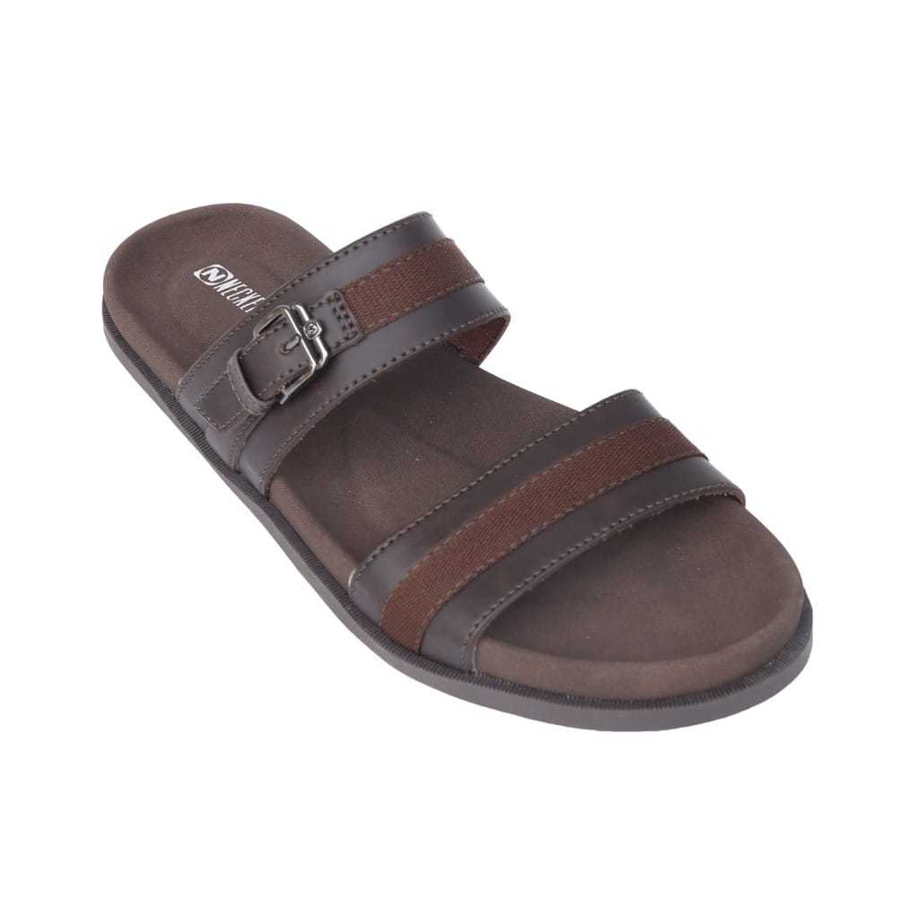 Neckermann sandal pria Madison Black,Brown,Mocca 662 38-43