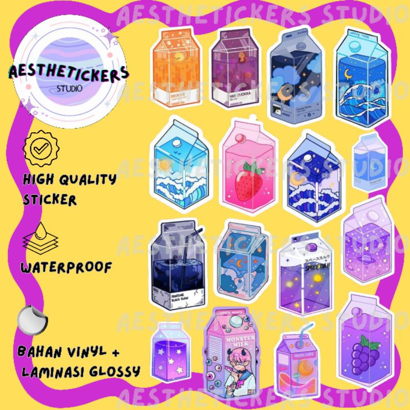 

STICKER MILK BOX AESTHETIC, STICKER VINYL, STICKER HP, STICKER LAPTOP, STICKER AESTHETIC, STICKER WATERPROOF, STICKER TUMBLER, STICKER JOURNAL, STICKER GLOSSY, STICKER VINYL GLOSSY, CUTE STICKER, STICKER LUCU, STICKER BOOK, STICKER NOTEBOOK, VINYL GLOSSY