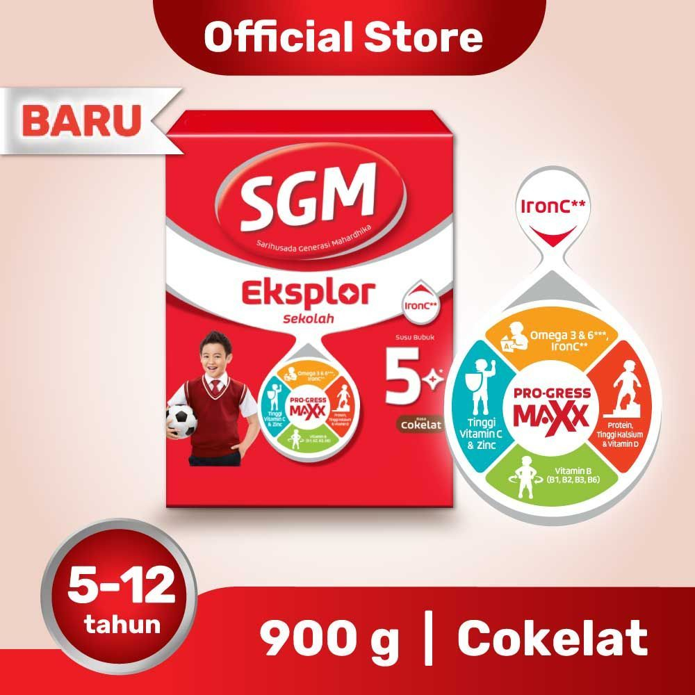 

SGM Eksplor 5+ Coklat 900gr