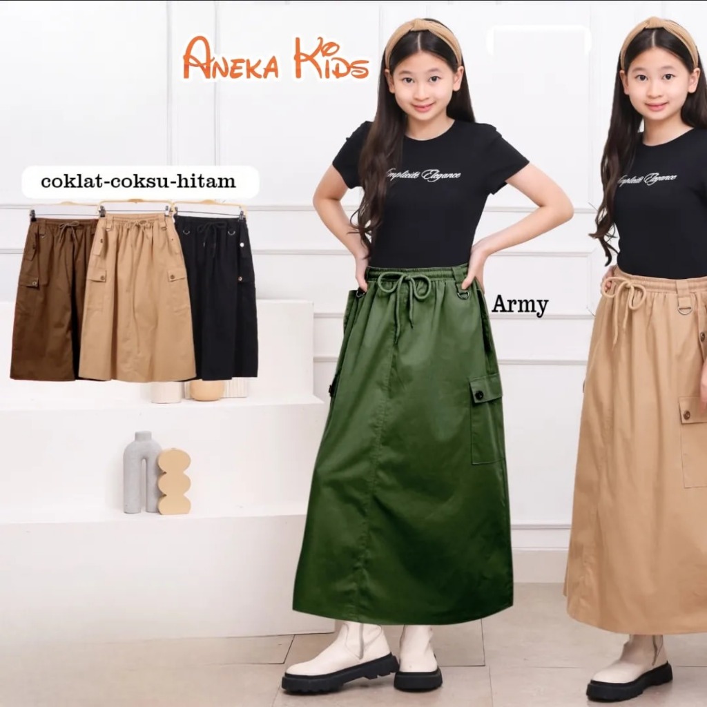 Rok Cargo Anak&Remaja - Rok Cargo Anak