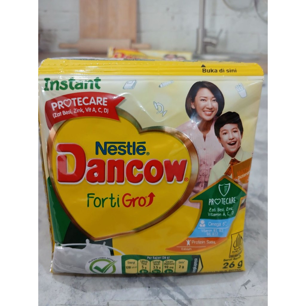 

Susu Dancow FortiGro Instant Sachet 26g