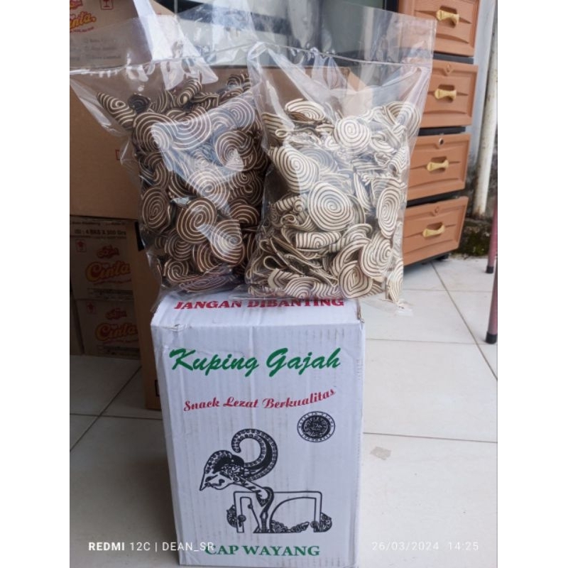 

500 Gram Kuping Gajah Cap Wayang / Cemilan Ringan / Cemilan Enak