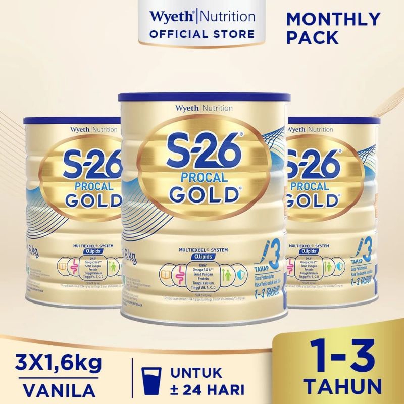 Susu formula s-26 gold
