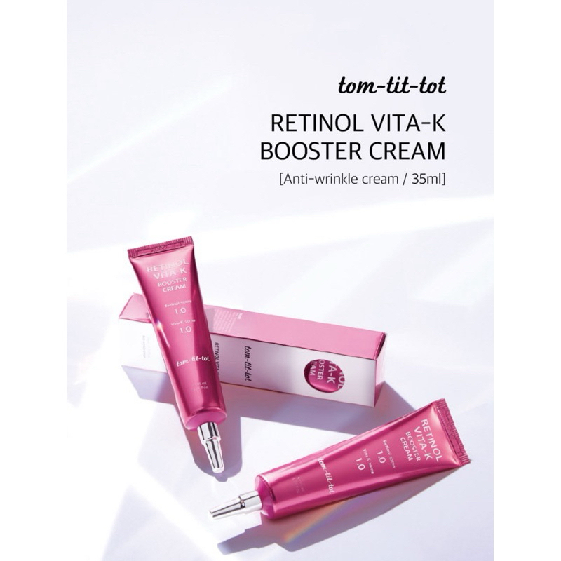 Retinol Vita K Boost Cream Tom tit tot || Murah Ori