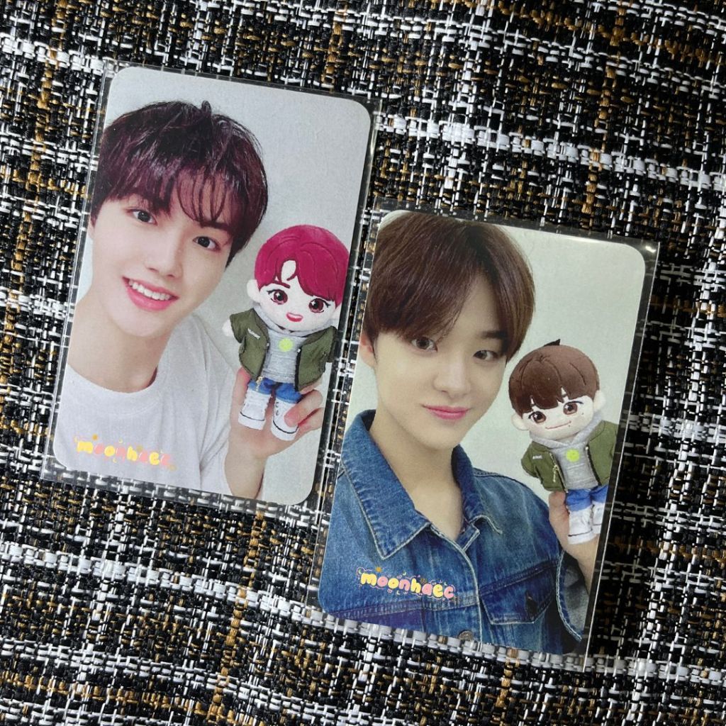 treasure photocard jihoon doyoung doll boneka
