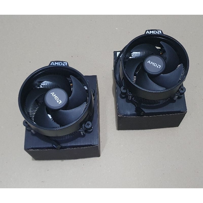 Heatsink - Fan Kipas dan Bracket Prosesor AMD Ryzen 3 Ryzen 5 Ryzen 7 - Socket AM4 Original Copotan