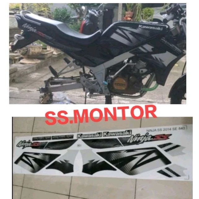 STRIPING STIKER LIS NINJA SS 2014 SE