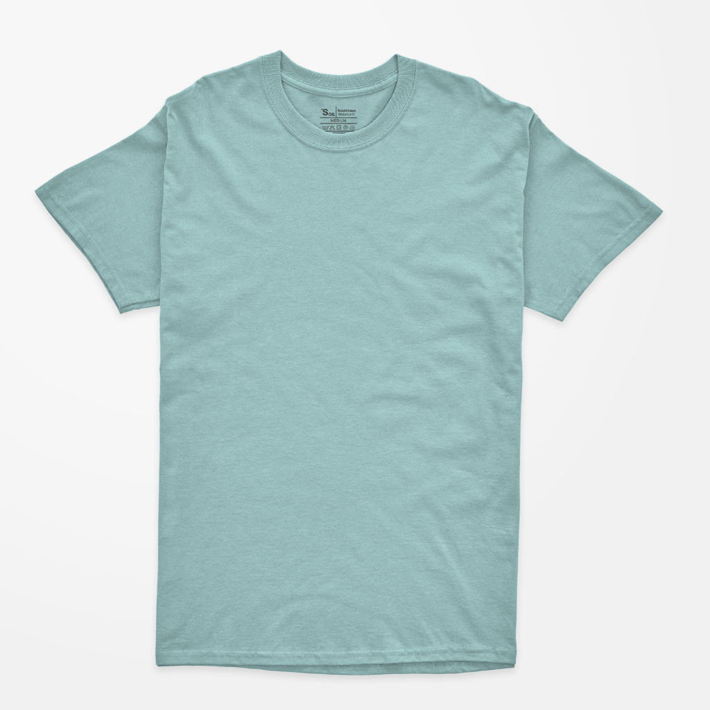 Blank T-shirt Green Mint (Kaos Polos Hijau Mint)