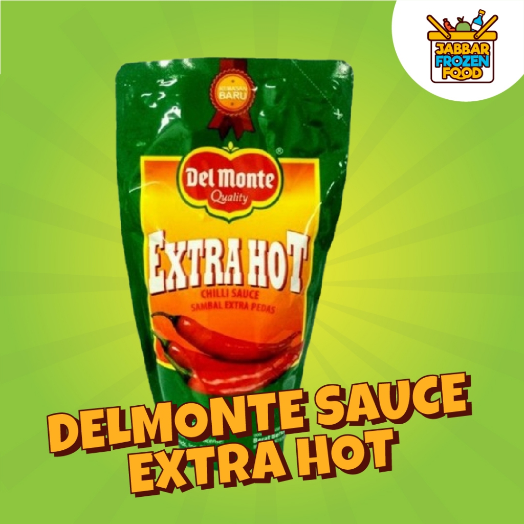 

DELMONTE Sauce Extra Hot Saus Sambal 1kg