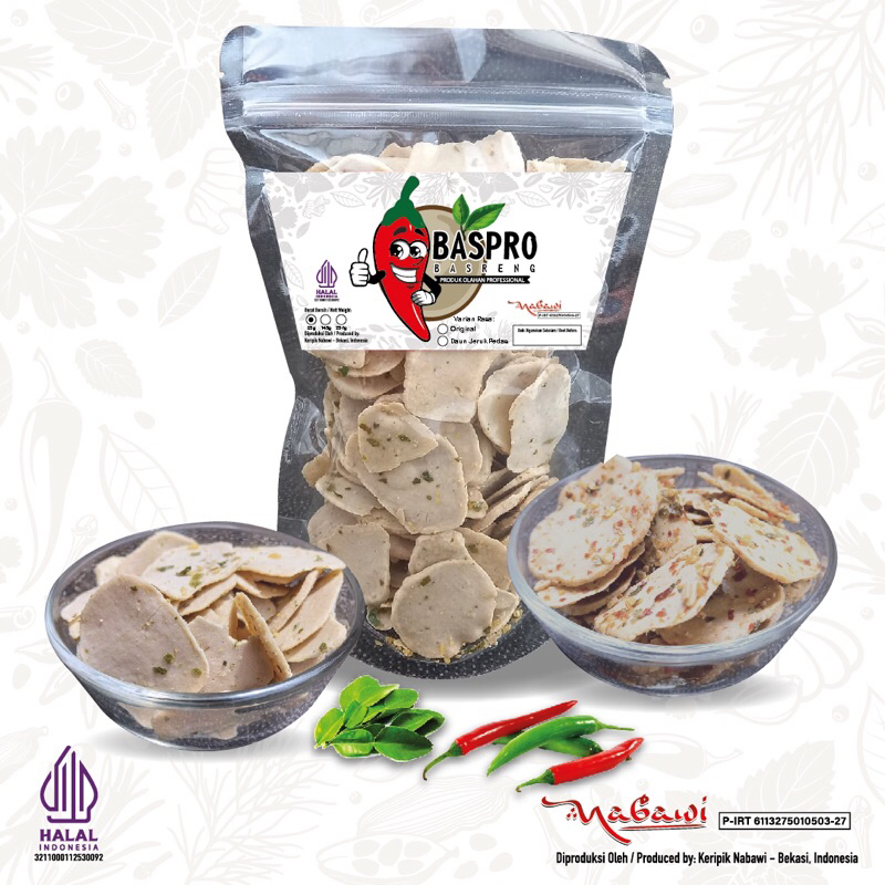 

Baspro Basreng Daun Jeruk kemasan pouch 85 gr