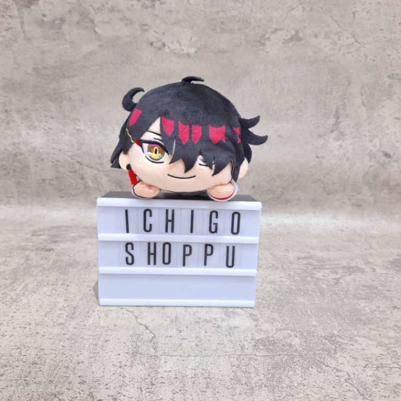 NIJISANJI EN LUXIEM Vox Akuma Mini Nesoberi Plush Doll Strap SEGA