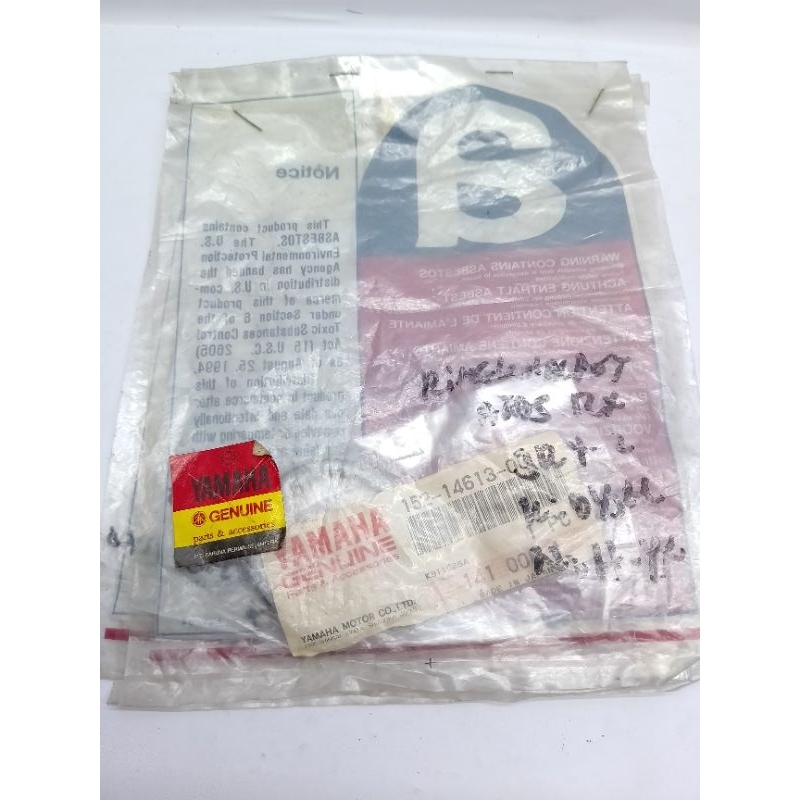 Gasket Paking Perpak Asbes Knalpot Atas Yamaha DT125 DT175 125 DT 125 175 Original Asli Japan 152-14