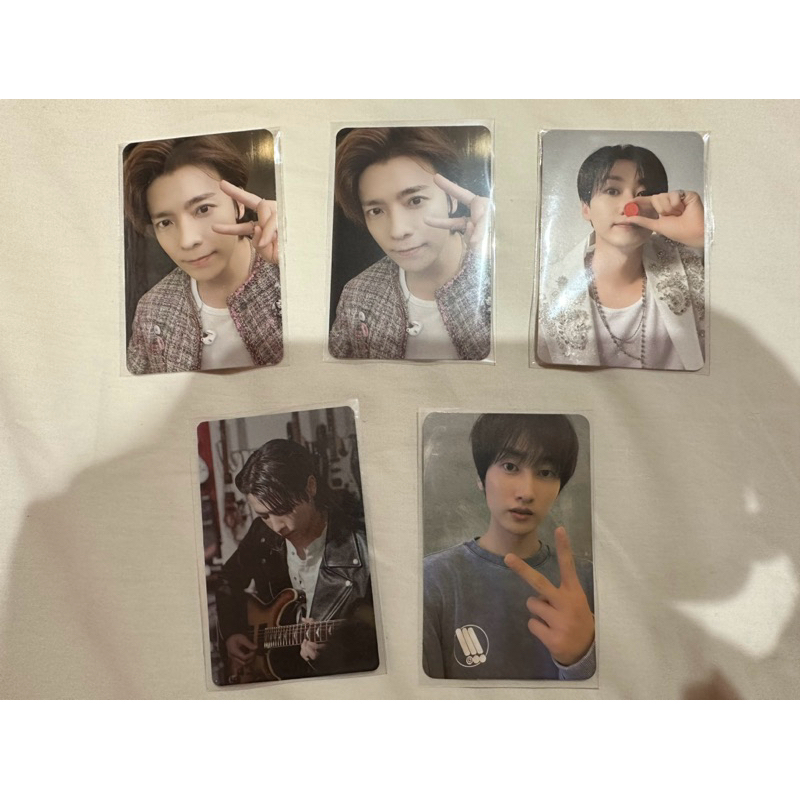 SUPER JUNIOR D&E DONGHAE EUNHYUK Photocard PINK Christmas 2023 Colmar Sign Sensiblee