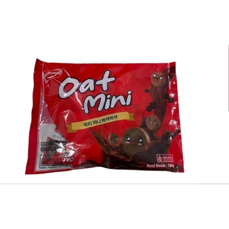 

NARAYA OAT MINI DARK CHOCO 180GR Buy 1 get 1