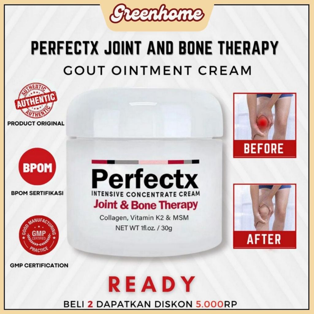 PERFECTX Terapi Tulang Sendi Perfectx Intensif Krim Konsentrat Krim Perawatan Asam Urat Perfectx Kri