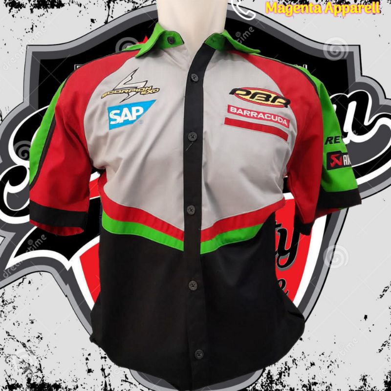 KEMEJA SERAGAM KERJA APRILIA DAINESE GRESINI