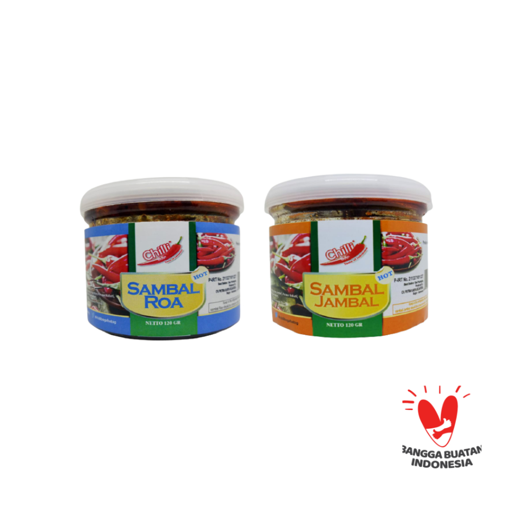

Paket Sambal Duo Chillibag Sambal Khas Nusantara