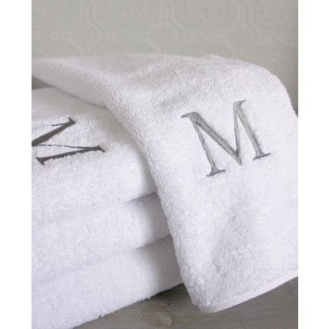 Handuk Bordir Premium Warna Putih Seperti Handuk Hotel Cantik | Handuk Souvenir Kado Ultah Bridesmai