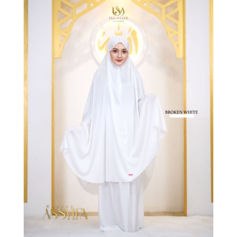 Mukena Assyifa White by Isa Hijab