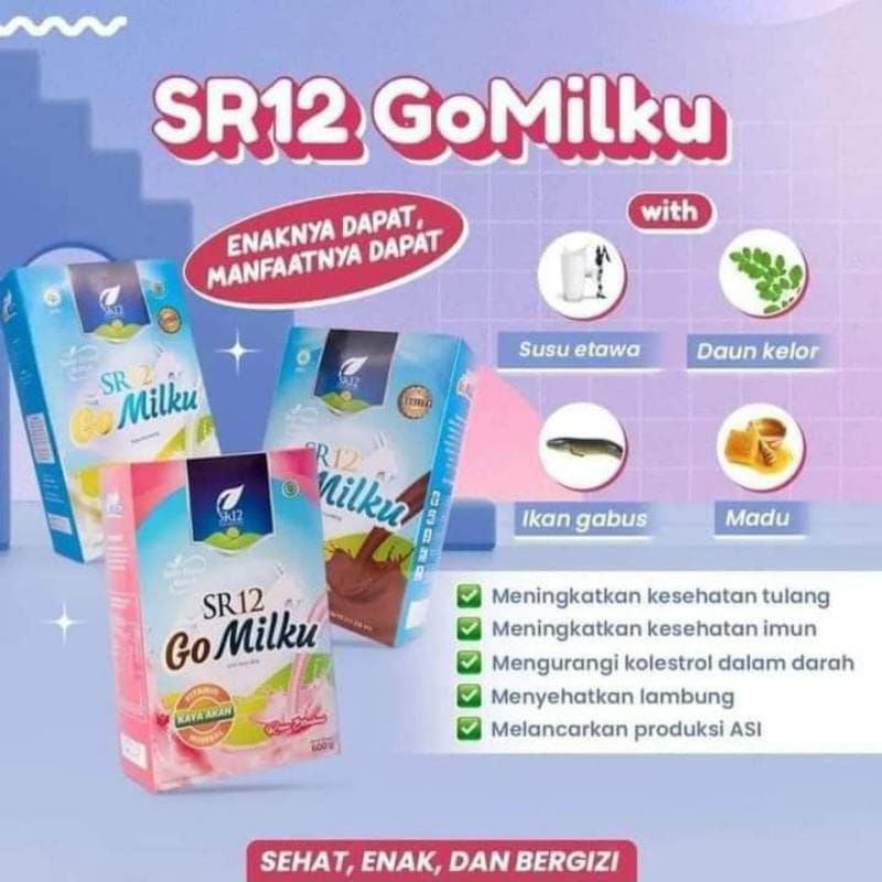 

Susu Kambing Etawa Premium Gomilku SR12 kemasan 600 gram