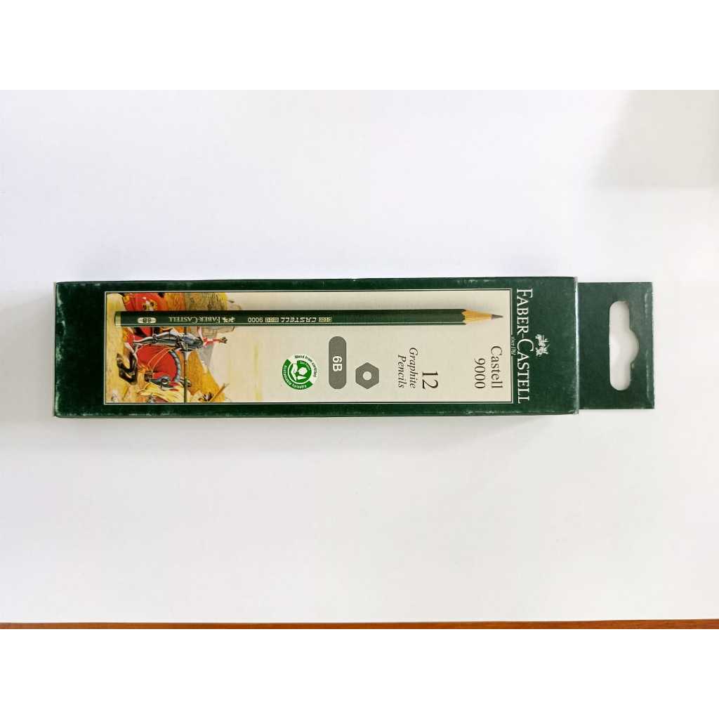

PENCIL 6B 9000 FABER CASTELL / PENSIL 6B 9000 FABER CASTELL (PCS)