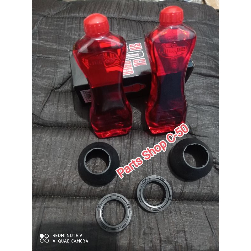 Seal Tutup Shock Depan Honda Win Win100 Win 100 Set