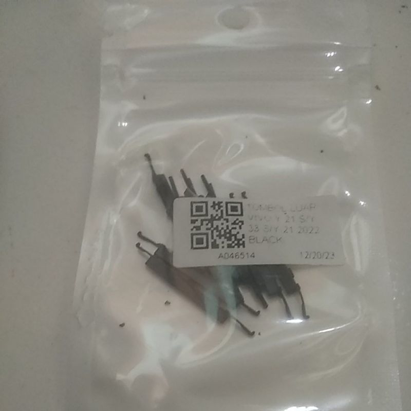 TOMBOL LUAR VIVO Y21S/Y33S/Y21 2022 BLACK