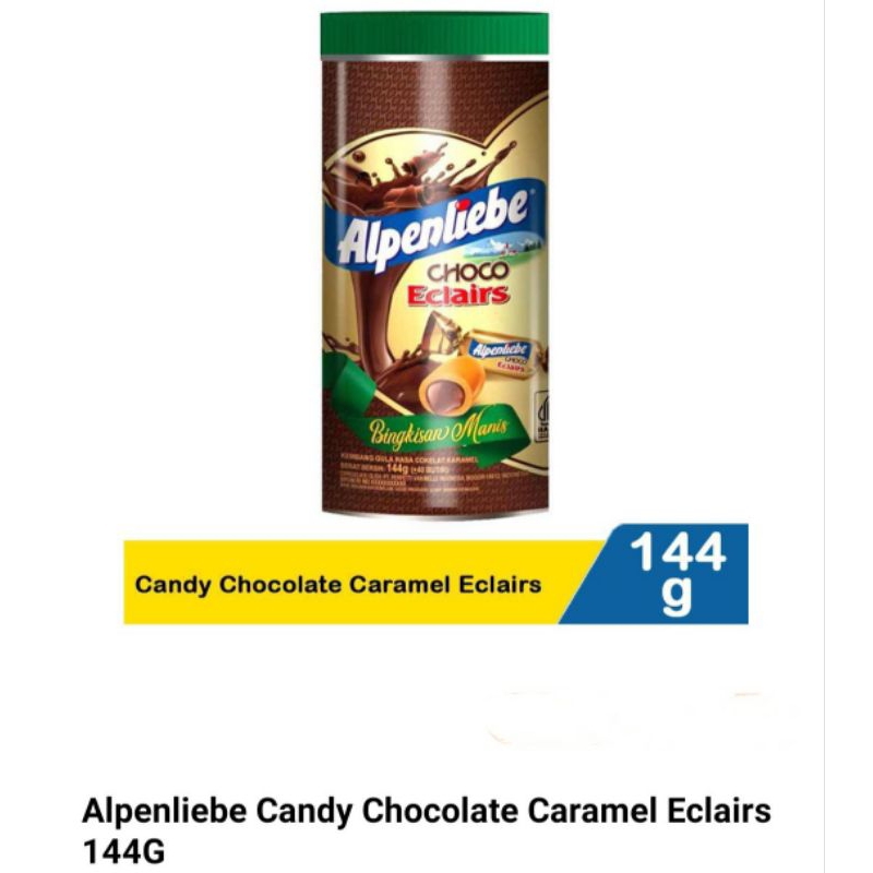 

Permen ALPENLIEBE Choco Eclairs Kaleng 144g